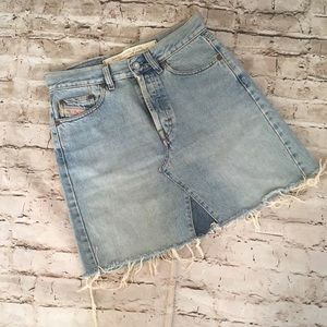 Diesel basic jeans Distressed skirt size 28